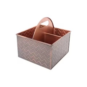 Black Iron Handle New Wooden <b>Caddy</b> For <b>Kitchen</b> Home Hotel Table Top Decorative Use Wooden Utensils Holder <b>Caddy</b> - Product Image 4