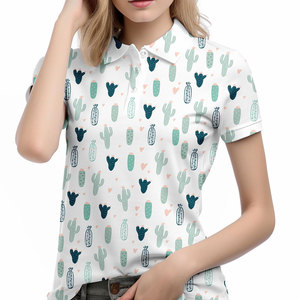 เสื้อโปโลกอล์ฟผู้หญิงทรงแอธเลติกพรีเมียม ผลิตจากผ้าแห้งเร็ว น้ำหนักเบา สวมใส่สบาย เหมาะสำหรับการเล่นกอล์ฟทุกวัน - Product Image 1