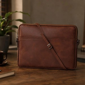 Funda para Portátil de Tamaño Personalizado, Impermeable y Resistente a Golpes, con Cierre, Funda para Portátiles, Funda Protectora Clásica para Llevar al Hombro - Product Image 2