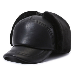 Outdoor Sports Leather <b>Cap</b> Adjustable Buckle Soft Durable Stylish Unisex Hat for Travel <b>Hiking</b> Cycling Sun Protection Breathable - Product Image 4