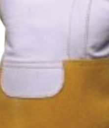 Gants de soudeur TIG/MIG en cuir de vachette couleur personnalisée, résistants au feu, durables, certifiés EN407, respirants/confortables, anti-choc - Product Image 2