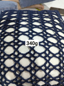 Funda de Almohada Cuadrada Tejida a Mano con Patrón Geométrico, Estilo Bohemio, Decoración del Hogar - Product Image 5