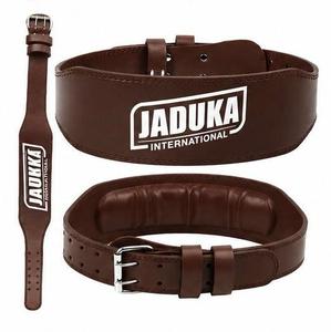 เข็มขัดยกน้ำหนักหนังแท้ Jaduka International ปี 2026 หนา 10 มม. ป้องกันการลื่นไถล ปรับระดับได้ หัวเข็มขัดแบบปรับได้ สีแดง สำหรับทุกเพศ ระดับมืออาชีพ - Product Image 2