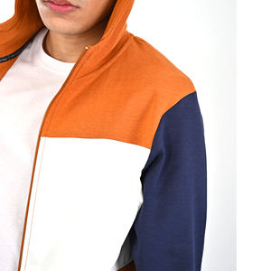 Sweat-shirts d'hiver pour hommes en coton épais de haute qualité, personnalisables avec logo, en molleton bouclette, épaules tombantes, sans cordons, coupe oversize - Product Image 6