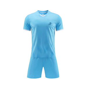 ชุดฟุตบอลกีฬา MOQ ต่ำ ขายส่ง รับทำโลโก้ตามสั่ง พิมพ์ลายแบบ Sublimation ชุดฟุตบอลสำหรับขาย - Product Image 1