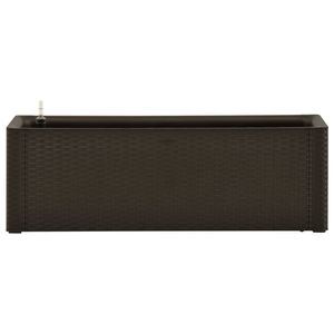 39.4 moka "x 16.9" x 13 "giardino rialzato letto con sistema di auto-irrigazione vasi da fiori e fioriere - Product Image 3