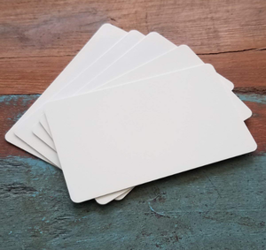 บัตรสมาชิก PVC พรีเมียมอัลตร้าแบบเปล่า CR80 กันน้ำและทนทาน มาตรฐาน ISO - Product Image 1