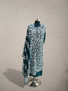 Nueva Colección de Diseñador, Salwar Kameez de Georgette Sintética con Bordado Ari, Conjunto para Fiesta, Completamente Cosido, Listo para Usar, Secado Rápido, para Todas las Temporadas - Product Image 4