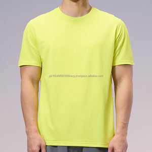 Camisetas de Verano Multicolores Lisas 100% Poliéster Ligeras con Logotipo Personalizado al por Mayor para Hombre - Product Image 1