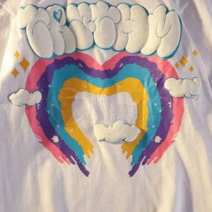 Camisetas de Alta Calidad con Estampado Puff 100% Algodón, Estilo Único, Ligeras, para Adultos - Product Image 5