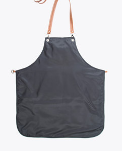 ผ้าคลุมตัดผมหนังแท้พร้อมกระเป๋าหลายช่องและห่วงโลหะ ดีไซน์ทนทาน - Product Image 4