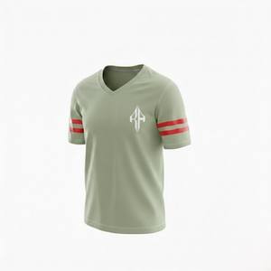 Maillot de football américain de qualité supérieure, collection été, col en V, haut uni, 100 % polyester respirant RIVIAN ATLANTIC - Product Image 5