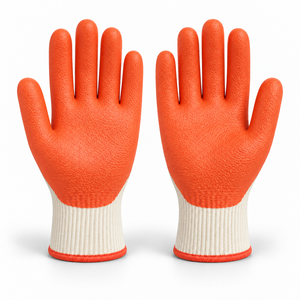 Professional PVC Coated General Purpose <b>Gloves</b> with Anti-Slip Grip 10mil Thick <b>Moisture</b>-Wicking & Flexible Construction - Product Image 2