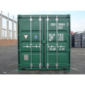 Conteneur d'expédition de marchandises d'occasion, unité métallique reconditionnée pour l'entreposage et le déploiement sur les chantiers de construction - Product Image 1