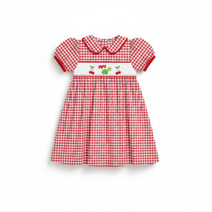 Vestido Rojo de tortuga de San Valentín, para niñas pequeñas - Product Image 1
