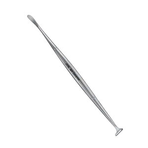 Élévateur Hohmann réutilisable non stérile, instrument médical de haute qualité, raspatoire incurvée 160 mm (6,14 po) avec pointe acérée de 11 mm de largeur - Product Image 1