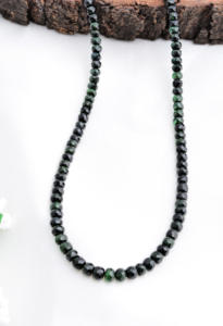 ลูกปัดทัวร์มาลีนสีเขียวธรรมชาติทรงเหลี่ยม 1 เส้น อัญมณีธรรมชาติ สำหรับทำเครื่องประดับชั้นดี อัญมณีสำหรับทำเครื่องประดับ - Product Image 6