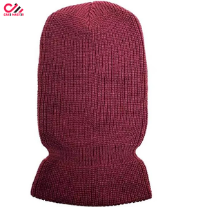 Pasamontañas 100% Algodón con Logotipo Personalizado, Gorro de Invierno Deportivo Clásico, Máscara de Esquí Cortavientos, Gorro de Punto para Adultos - Product Image 4