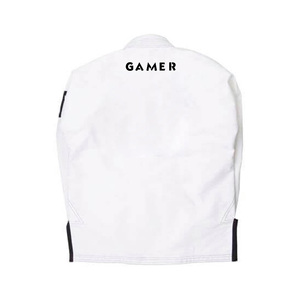 Kimono de Jiu-Jitsu Brésilien Blanc 100% Coton, Uniforme d'Arts Martiaux, Logo Personnalisé, Gi d'Entraînement - Product Image 2
