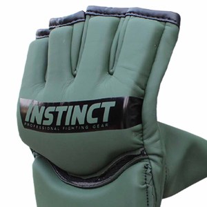 Wholesale Design Custom Logo Adult MMA Half Finger PU Leather Open Thumb Training <b>Gloves</b> for Boxing and Martial Arts - Product Image 3