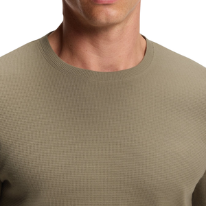 Camiseta de Pijama Otomana con Logotipo Bordado para Hombre, Tejido Texturizado, Transpirable, Producción ODM OEM, Bangladesh - Product Image 5