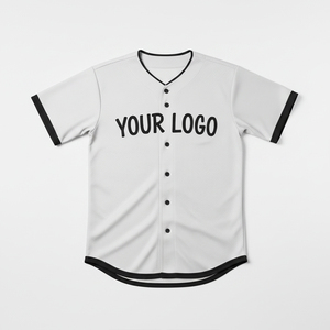 Uniforme de baseball unisexe personnalisé pour jeunes, maillot grande taille avec logo brodé, respirant, sublimé, pour équipe de baseball - Product Image 5