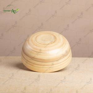 Saladier en bambou personnalisé, classique, jetable, fabriqué à la main à partir de bambou naturel pour les fêtes, la maison, les restaurants, les repas - Product Image 5