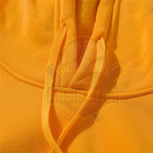 Sweat-shirt à capuche jaune pour homme Ansis Star Top, coupe classique, poche unie, décontracté, en polaire tricotée, impression numérique, hiver - Product Image 2