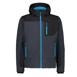 Chaqueta de Forro Polar con Capucha para Hombre, Diseño Color Block, Cortavientos, con Cierre, Deportiva, para Invierno y Actividades al Aire Libre - Product Image 5