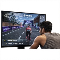 Système de jeu de cyclisme interactif multijoueur Eshark |   Plateforme éducative de fitness en métal avec capteurs, gonflable, 100 kg |