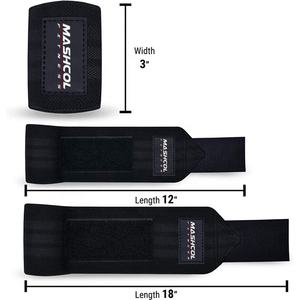 Muñequeras ajustables unisex transpirables con estampado de camuflaje personalizado de 18 "con lazo para el pulgar para entrenamiento de gimnasia y levantamiento de pesas - Product Image 6