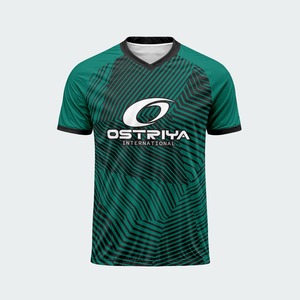 Maillot de football léger et respirant à col en V pour adultes 2026 – Tenue de sport personnalisable, couleur unie, impression de nom, séchage rapide, haute performance - Product Image 4
