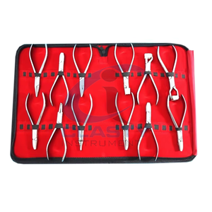 CLASTY INSTRUMENTS Ensemble de forceps d'extraction dentaire vétérinaire de précision en acier inoxydable Instruments chirurgicaux manuels Classe I CE - Product Image 1