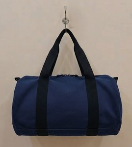 Blue Canvas <b>Duffel</b> <b>Bag</b> Sports Gym Travel Overnight Carry <b>Bag</b> with Strap and Handles - Product Image 3