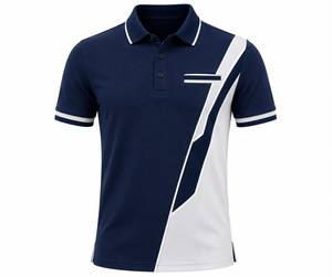 เสื้อโปโลผ้าฝ้ายพรีเมียมสั่งทำพิเศษสำหรับผู้ชาย แขนสั้น เสื้อยืดโปโลสำหรับตีกอล์ฟ ผู้ผลิต OEM ODM ขายส่ง - Product Image 5