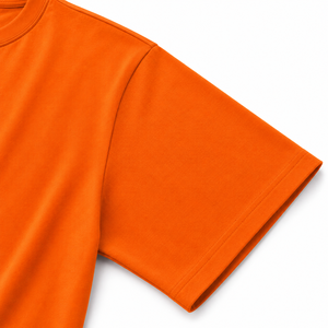 Camiseta Extra Grande para Hombre, Color Marrón Sólido, Manga Corta, Cuello Redondo, 100% Algodón, Secado Rápido, Transpirable, Anti-Pilling, Casual - Product Image 3