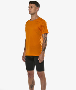เสื้อยืดผู้ชายพรีเมียมทรงปกติ ผ้าฟลีซโพลีเอสเตอร์ 100% พร้อมโลโก้สั่งทำ แขนสั้น คุณสมบัติป้องกันการหดตัวและแห้งเร็ว - Product Image 3