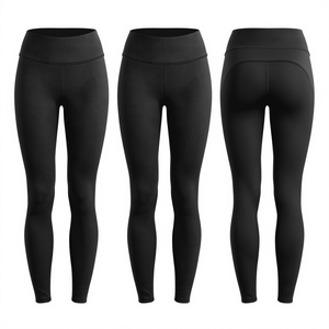 Leggings de sport sans couture taille haute pour femme TACHTICAL STANDARD, en Spandex/Polyester, séchage rapide, longueur intégrale, été - Product Image 1