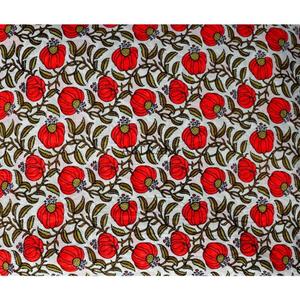 ผ้าฝ้ายพิมพ์ลายดอกไม้ด้วยมือ ผ้าสำหรับตกแต่งบ้าน ผ้าฝ้ายแท้เนื้อนุ่ม แห้งเร็ว ผ้าฝ้ายดีไซน์เนอร์จากธรรมชาติ ขายเป็นหลา - Product Image 5