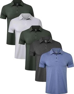 New Fashionable Casual <b>Men's</b> Solid Short Sleeve Quick Dry Eco-Friendly High Quality 230g Cotton/Polyester Knitted Fleece <b>Shirts</b> - Product Image 3