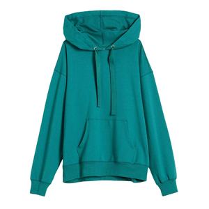 Sweat à capuche pour femme à prix de gros, style pull-over respirant 100 % coton, avec impression personnalisée sur le devant - Product Image 1