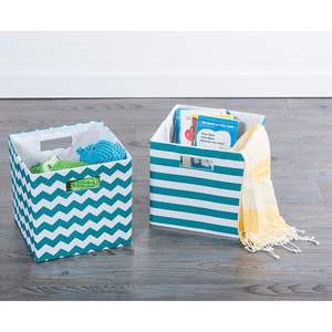 Coffre de rangement vietnamien avec paniers/bacs en tissu - Solution élégante d'organisation pour la maison - Product Image 1