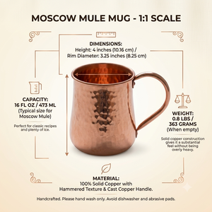 Vente en gros de tasses à Moscow Mule en cuivre pur, faites à la main, pour l'eau, le café, la bière, les cocktails, la cuisine, les articles de bar, fournisseur OEM ODM - Product Image 5