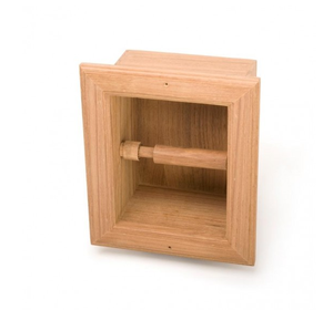 Support de rouleau de papier toilette en bois, porte-serviettes en papier, support de rangement en métal, support de rouleau de papier pour salle de bain, best-seller - Product Image 2