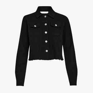 Women Denim Tops Customise High Quality Street Wears Make Your Own Design On Your Demands Trendy Women Denim Tops - Product Image 1