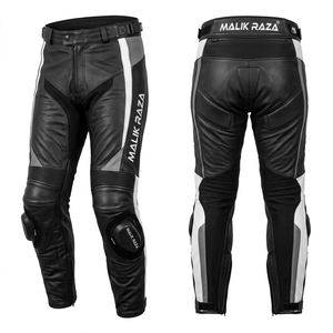 Pantalones de Motocicleta de Cuero Genuino con Medidas Individuales para Hombre y Mujer, Ajuste Personalizado, Equipamiento para Pista de Carreras - Product Image 3