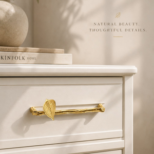 Luxury Brass Butterfly Branch <b>Drawer</b> Handle Decorative Cabinet <b>Pull</b> Premium Furniture Hardware for Wardrobes <b>Drawers</b> Cabinets - Product Image 2