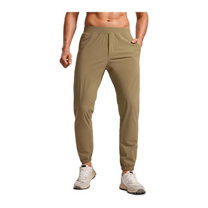 Pantalon de jogging vert olive pour homme, séchage rapide, léger et respirant, idéal pour la course et le sport – Vêtements à prix de gros - Product Image 4