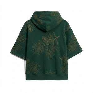 Fabricante de Sudaderas con Capucha de Manga Corta OEM ODM, Venta Directa de Fábrica, Camisetas con Capucha Personalizadas, Marca Privada, Ropa al por Mayor de Alto Rendimiento - Product Image 2