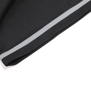 High Performance Black Baseball Jersey Grey Trim <b>Athletic</b> Team Uniform Full Button Sportswear - Product Image 5